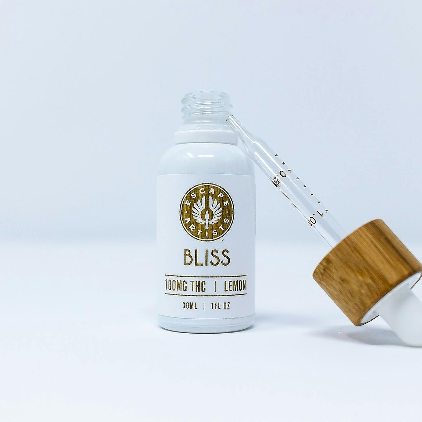 Escape Artists Lemon Bliss Tincture, 100mg THC
